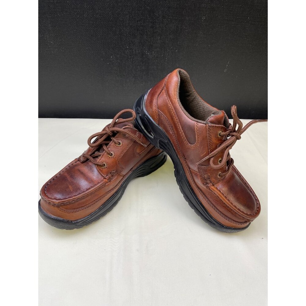 Florsheim Unisex Brown Leather Eurocasual Oxfords/ Shoe Size M5.5 -W7.5 SKU 5434